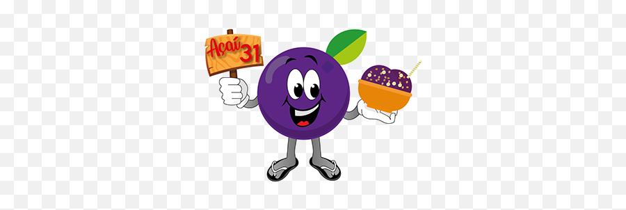 Desenho Nankin Projects - Desenho Do Boneco Do Açaí Emoji,Mão Rock Emoticon