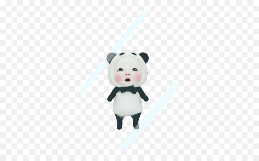 Pop - Up Panda Towel In 2021 Panda Towel Bear Stuffed Animal Happy Emoji,Toying With Emotions Gif