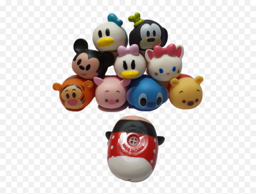 Tsum Tsum Goma Personajes - Happy Emoji,Tsum Tsum Emoji