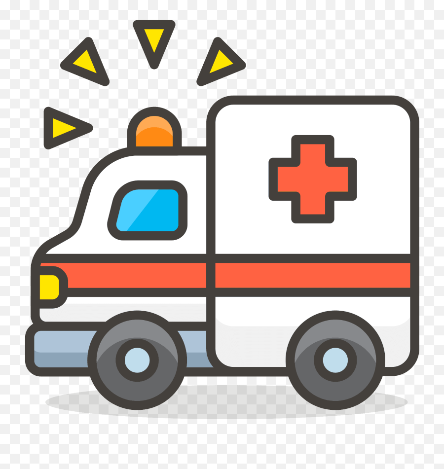 Ambulance Emoji Clipart - Png,Emergency Emoji