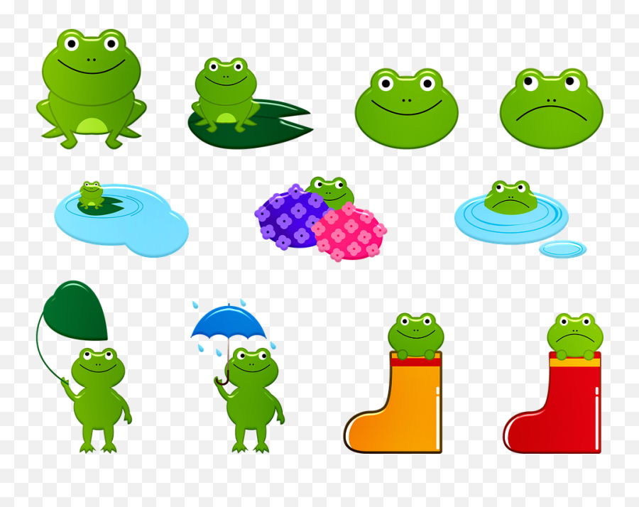 Animals Kawaii Frog Fantasy - Rana Kawaii Emoji,Frog And Coffee Emoji