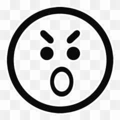 Whatsapp Black Outline Emoji Png Free - Dot,Emojis With Outline