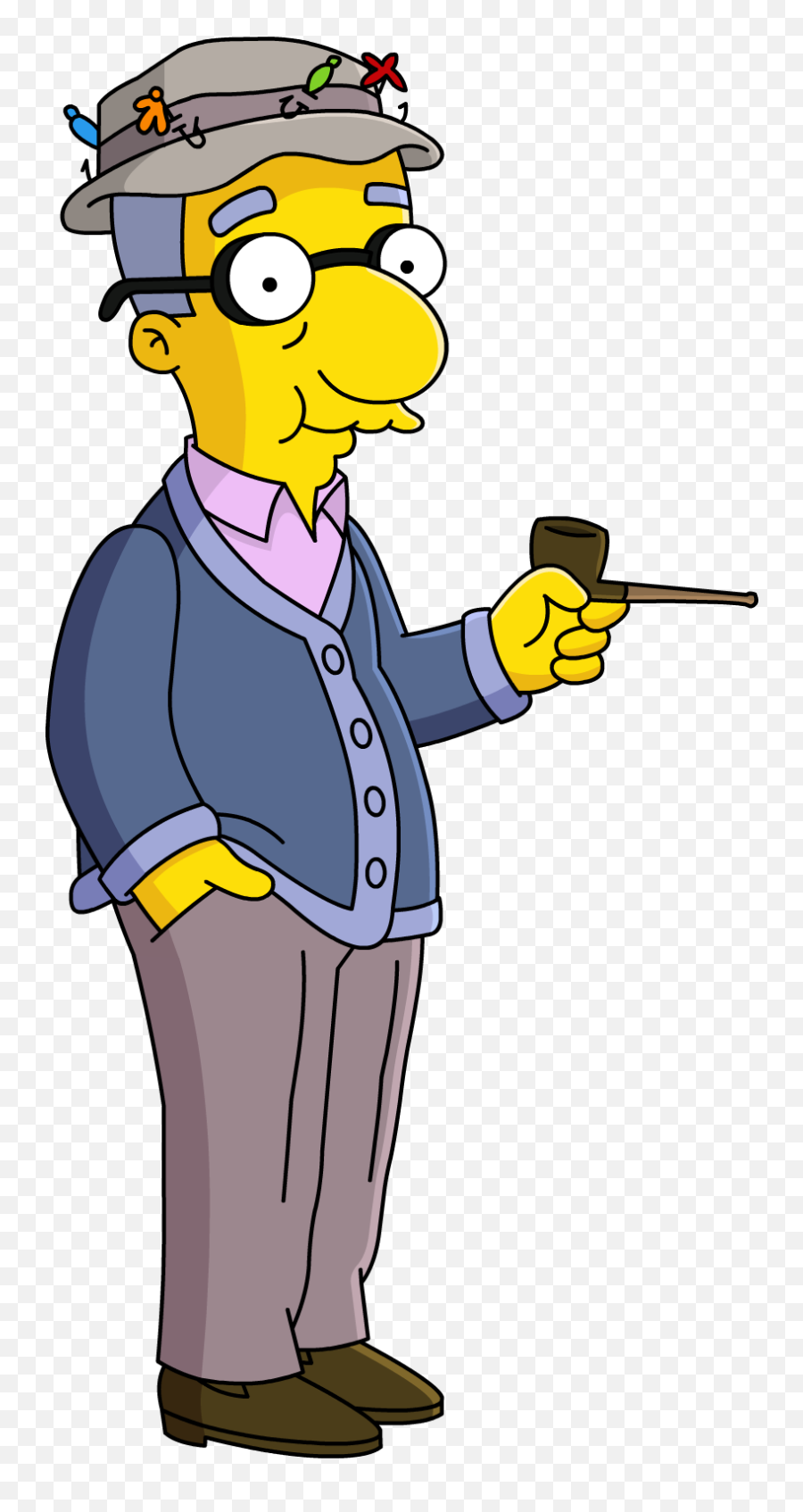 Grandpa Van Houten - Simpsons Grandpa Van Houten Emoji,Simpsons Tapped Out Wiki Homer Emoticons