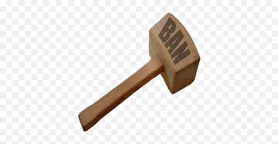 Banhammer - Ban Hammer Transparent Background Emoji,Ban Hammer Emoji