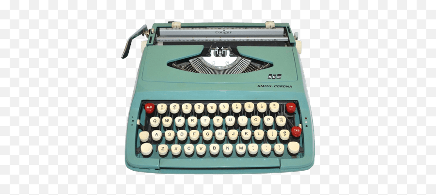 Message Personalization - Smith Corona Corsair Typewriter Emoji,