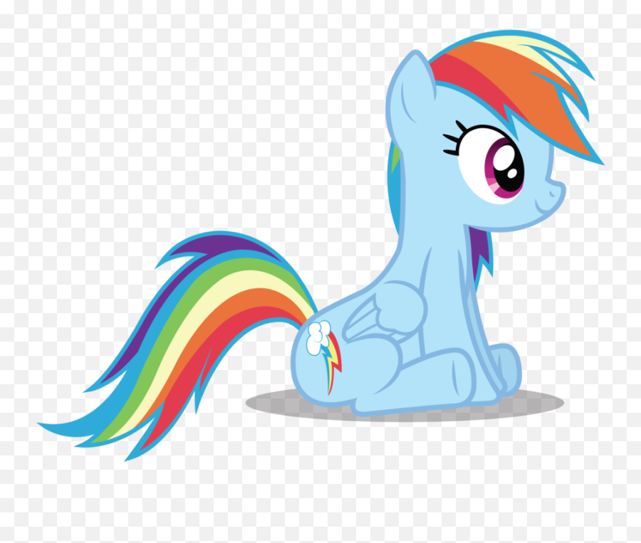 Rainbow Dash Hates Insert Girly Thing - Mlp Rainbow Dash Sitting Down Emoji,My Little Pony Rainbow Dash Emoticons