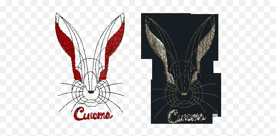 Rabbit Sequin Embroidery Machine Embroidery Designs Photo - Language Emoji,Machine Embroidery Pattern Emotion