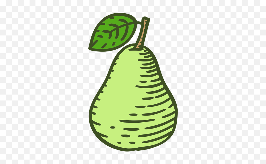 Pear Ingredient Color Stroke - Fresh Emoji,Pear Stroking A Bananna Emoji