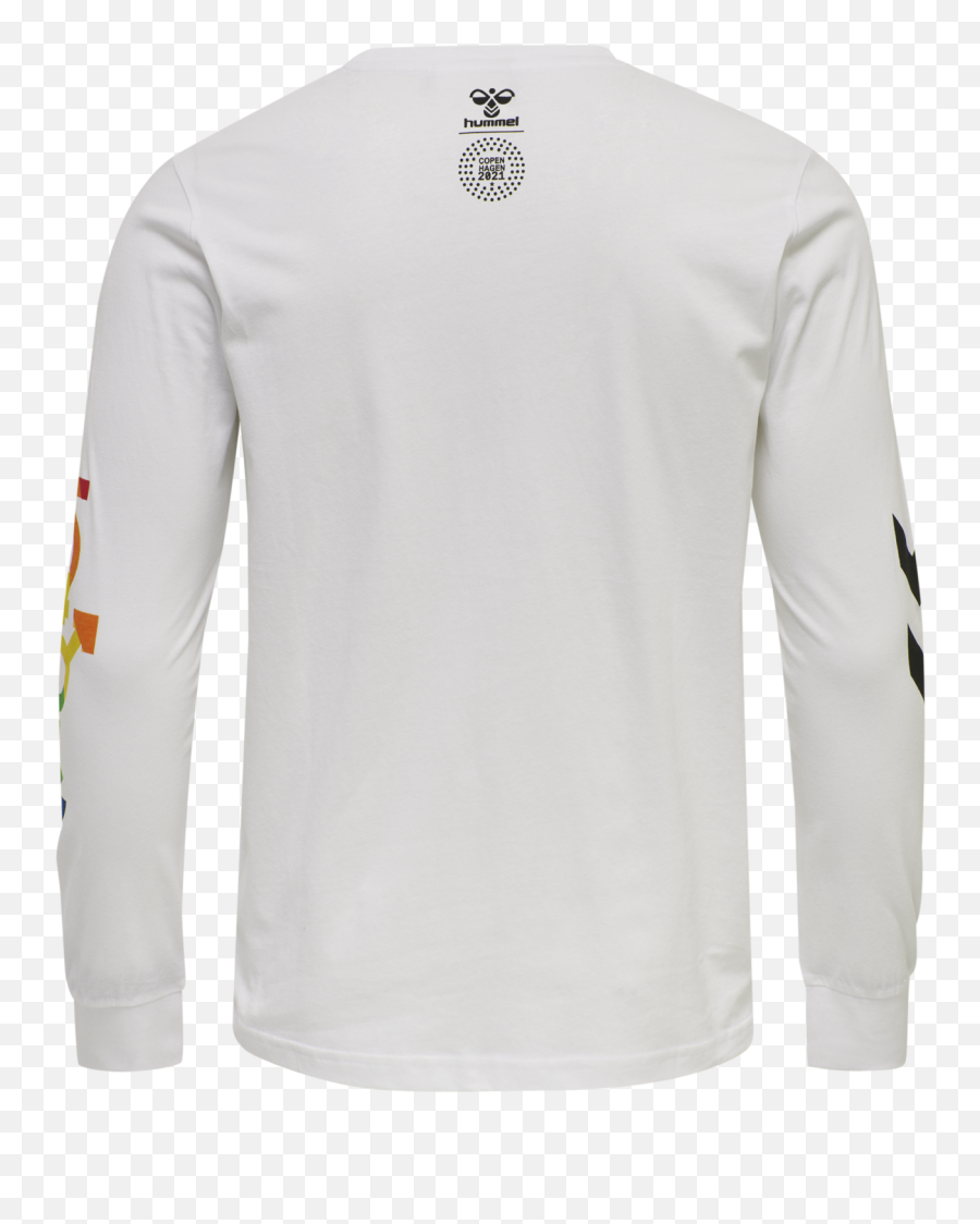 Hummel Love T - Shirt Ls Whitemulticolor Hummelnet Emoji,I Love Soccer Emotion Shirt