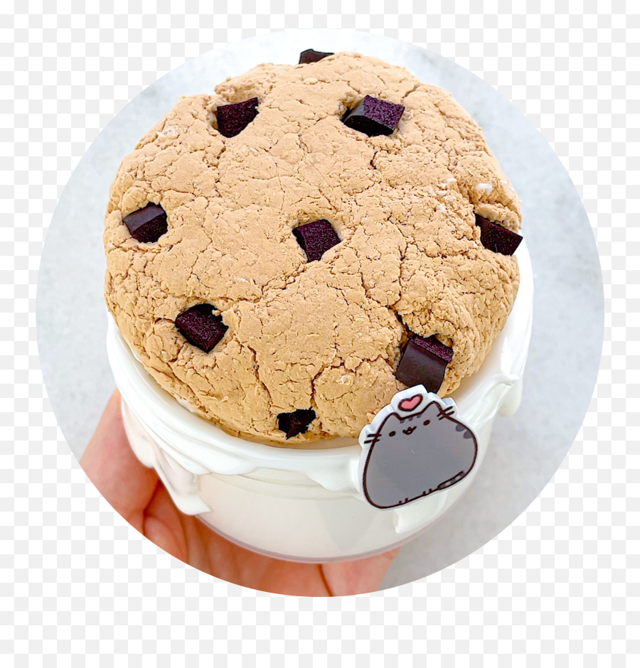 Pusheenu0027s Cookie Milk U2014 Slimeowy Emoji,Cookie And Milk Emojis