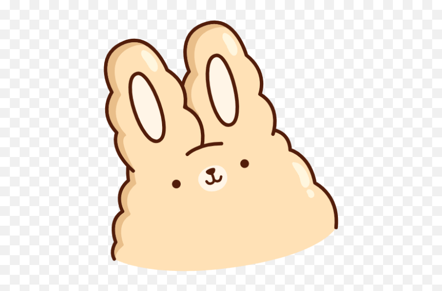 Sticker Maker - Cute Rabbit Emoji,Text Based Rabbit Emoji