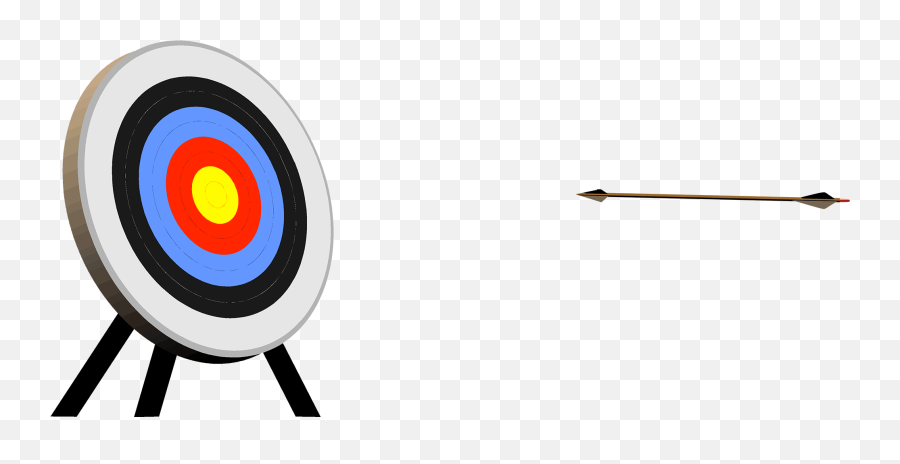 Archery Stickers For Android Ios - Arrow Hitting Target Gif Emoji,Bullseye Emoji