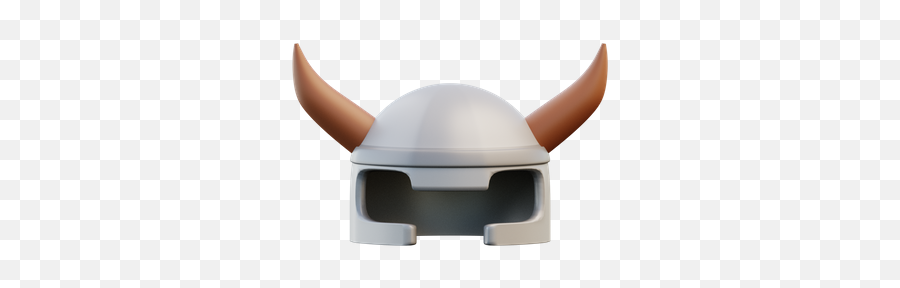 Premium Viking Helmet 3d Illustration Download In Png Obj Emoji,Vikings Emoji