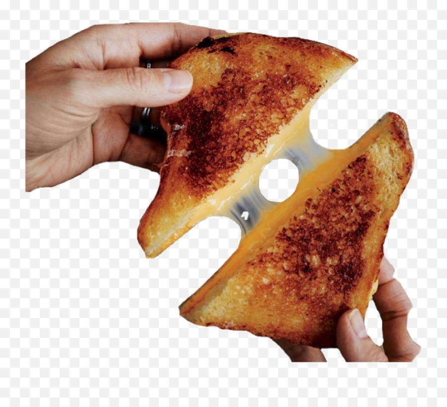 Yummy Food Cheese Grilled Bread Hands - Cheddar Cheese Uses Emoji,Grilled Cheese Emoji