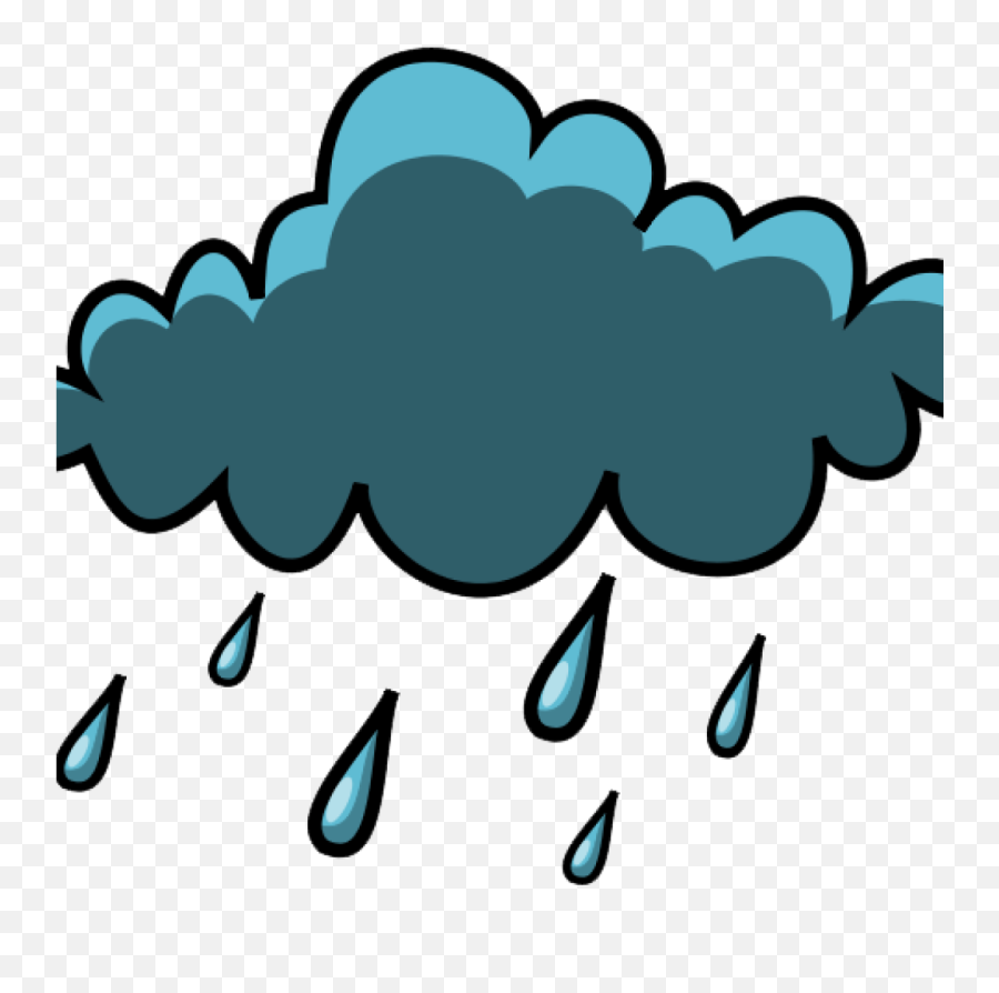 Clip Art Rain Cloud Openclipart Rain Cloud - Transparent Rain Cloud Clipart Emoji,Wet Emoji Background