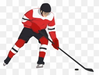 Hockey Player Clipart - Hockey Player Hockey Clipart Emoji,Hockey Puck Emoji
