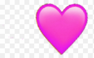 Download Pink Heart Emoji Iphone - Iphone Emojis Pink Heart,Heart Emoji\\