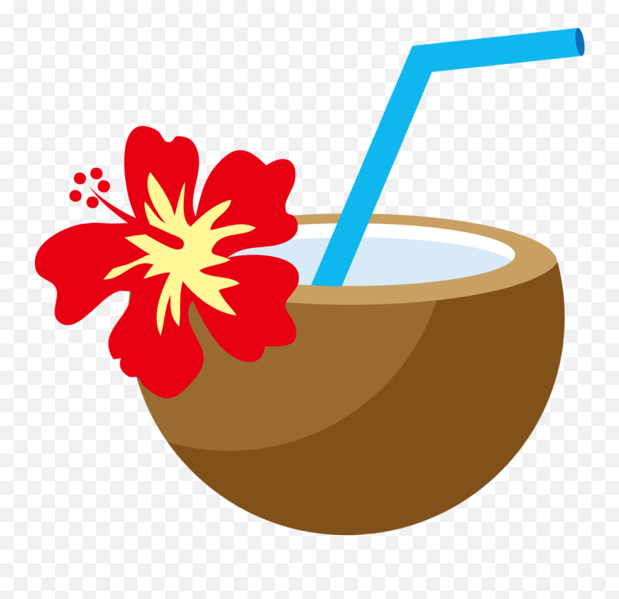Luau Clipart June Tropical - Clipart Hawaii Png Emoji,Luau Emoji