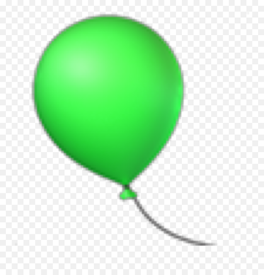 Balloon Globo Verde Green Emoji Sticker By Martu - Balloon,Balloon Emoji