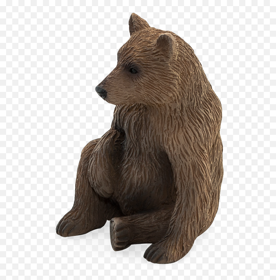 Mojo Grizzly Bear Cub Animal Figure 387217 New Toys - Mojo Grizzly Bear Cub Emoji,Mojo Emoji