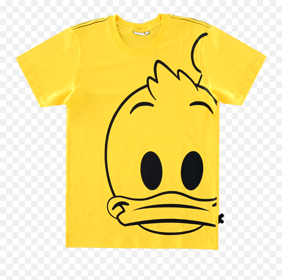 Disney Emoji Men Graphic T - Shirt I Common Sense Short Sleeve,Duck Emoji