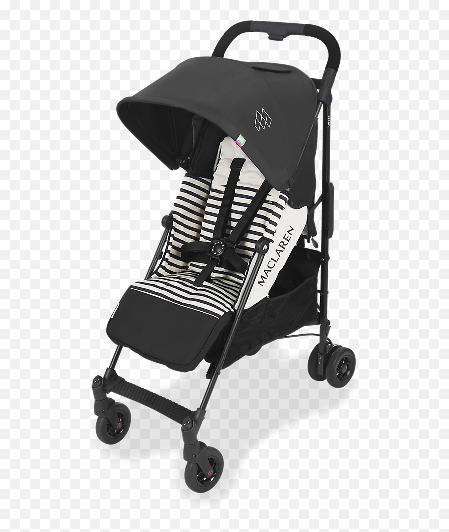 Poussette Maclaren Pour Nouveau Né - Maclaren Pram Emoji,Poussette Double Looping Black Emotion