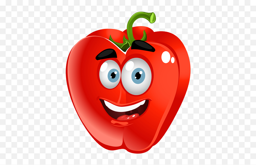 Face Cartoon Transparent Png - Fruits And Vegetables With Faces Clipart Emoji,Shrugg Emoji