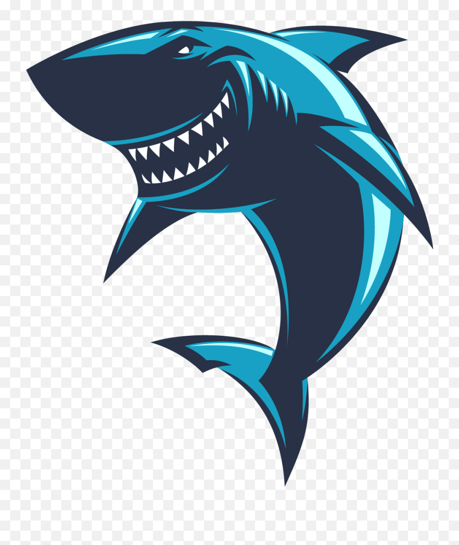 Shark - Vector Shark Logo Png Emoji,Shark Emoji