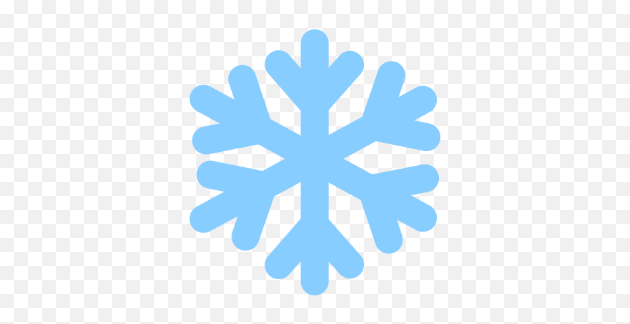 Snowflake Snow Flake Icon - Snow Icon Free Png Emoji,Custom Snowflake Emojis