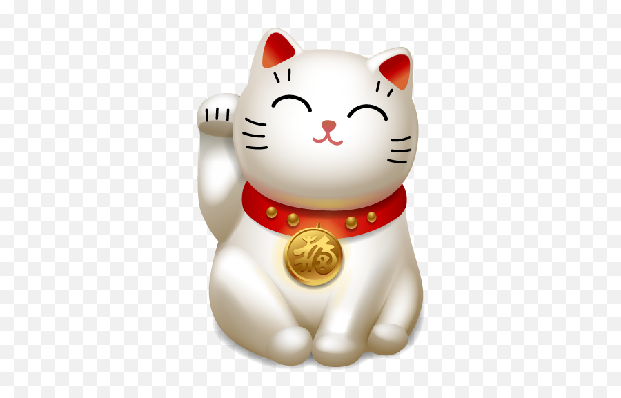 Free Lucky Cat Cliparts Download Free - Chinese Lucky Cat Transparent Emoji,Happy Cat Emoji