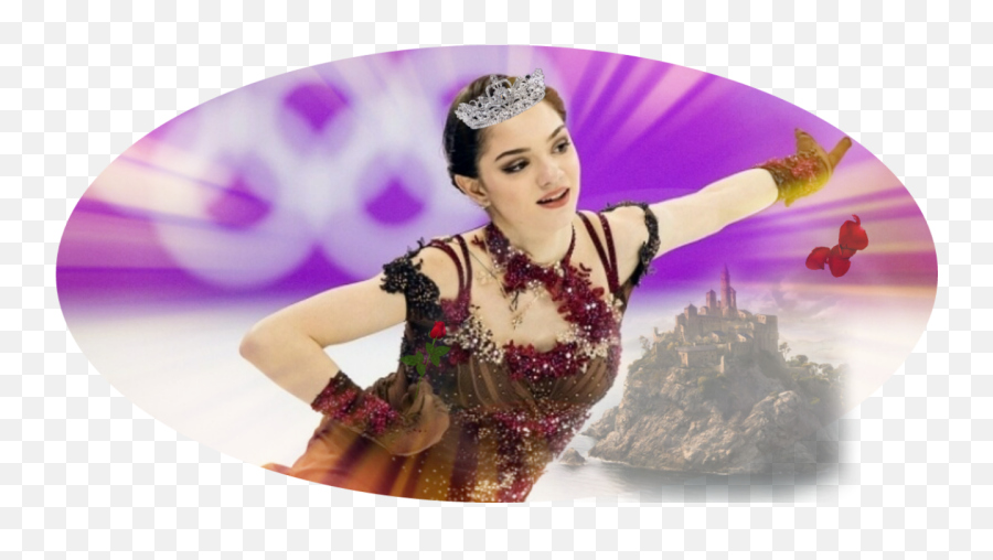 Evgeniamedvedeva Annakarenina Sticker By Figure Skating Emoji,Dancer And Crown Emoji