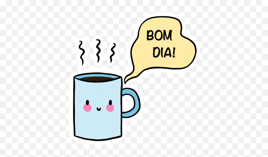 Bom Dia Gifs 170 Imagens Animadas Para Menina Ou Namorado - Good Morning Gif Kawaii Emoji,Mensagem De Bom Dia De Deus Vom Emoji