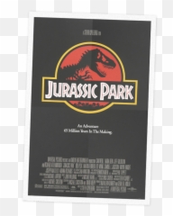 Iconic Movie Poster Typography - Jurassic Park 1993 Poster Emoji,Typography With Neutral Emotion