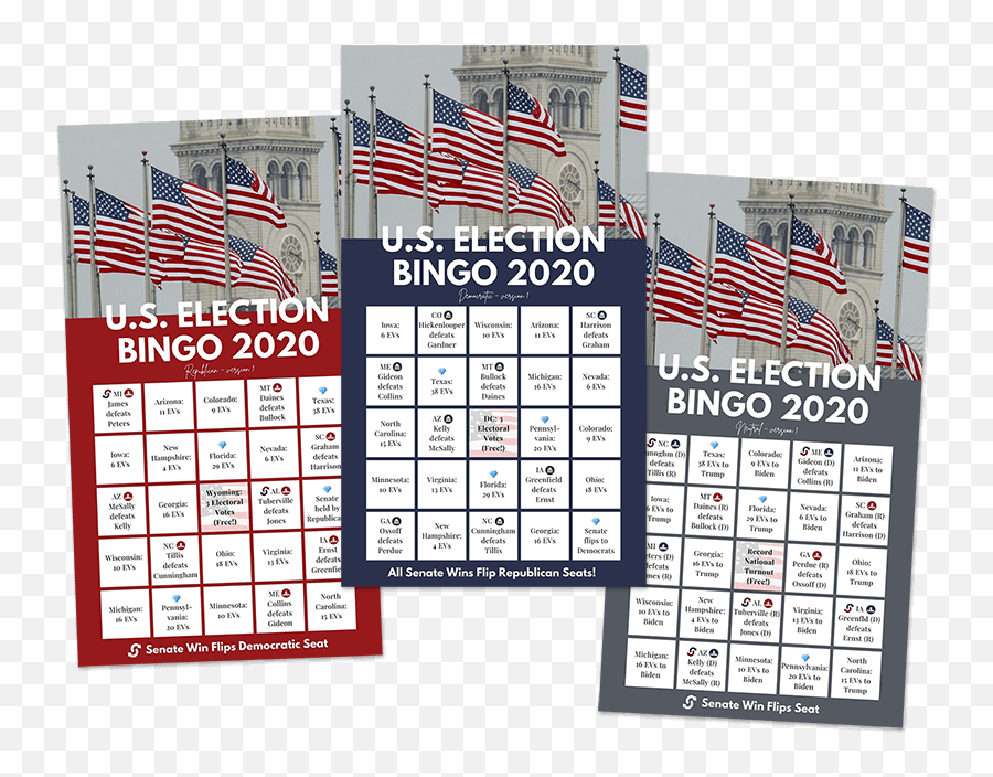 2020 Us Election Bingo Cards Zomia Spc - American Emoji,Emotions Bingo With Pictures Pdf