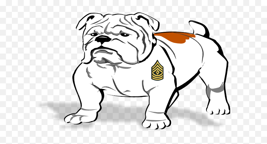 Luther Burbank Jrotc Licensed For Non - Commercial Use Only Traditional Sport Emoji,English Bulldog Emoji
