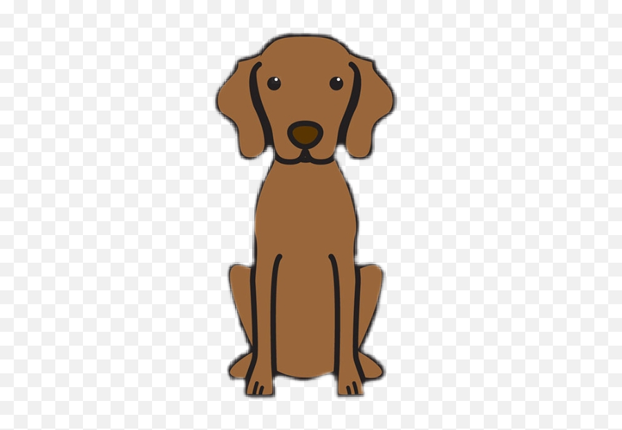 The Most Edited - Hungarian Vizsla Drawing Cartoon Emoji,Vizsla Emoji