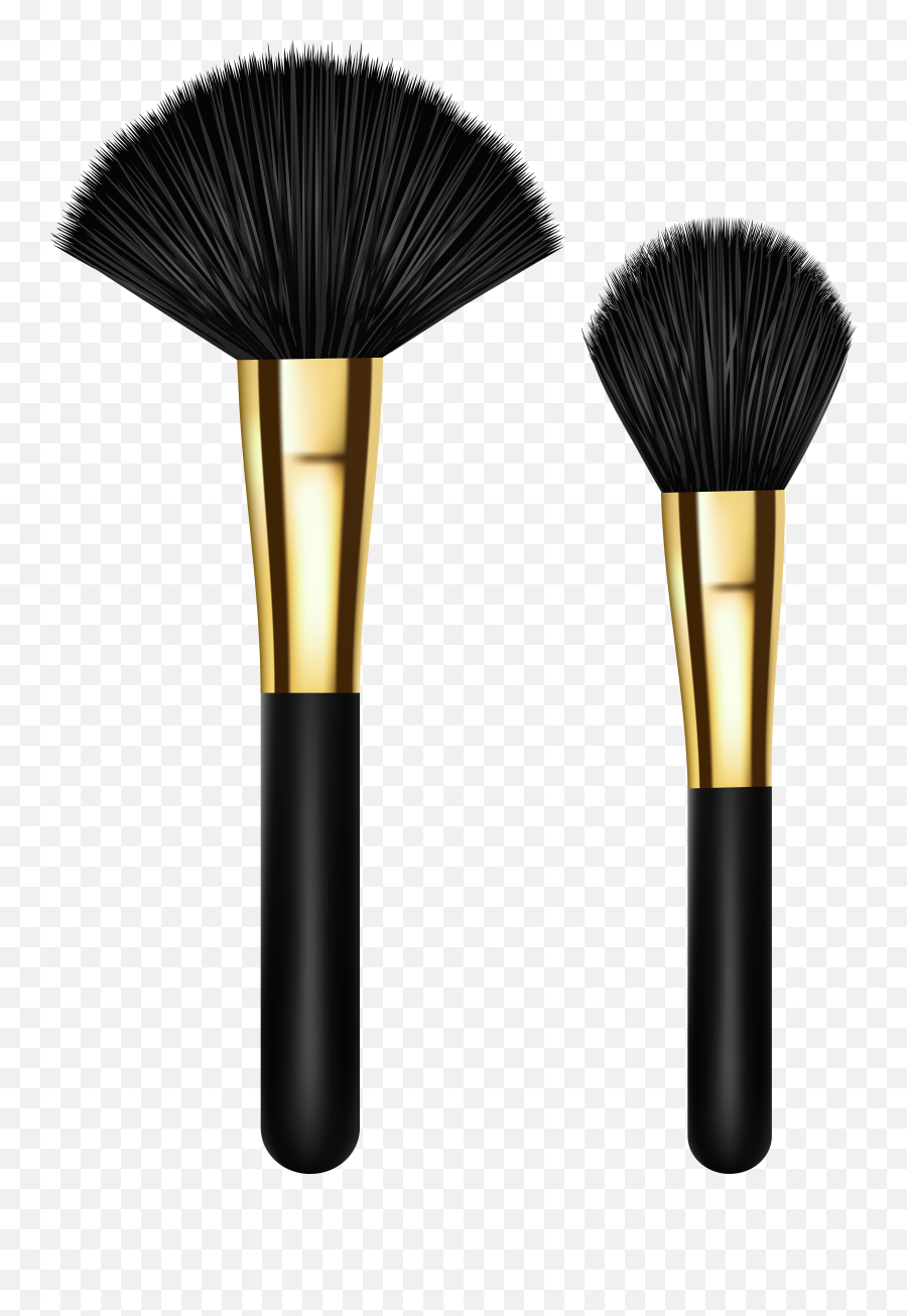 Face Brushes Transparent Image - Transparent Background Makeup Brush Clipart Emoji,Emotions Makeup