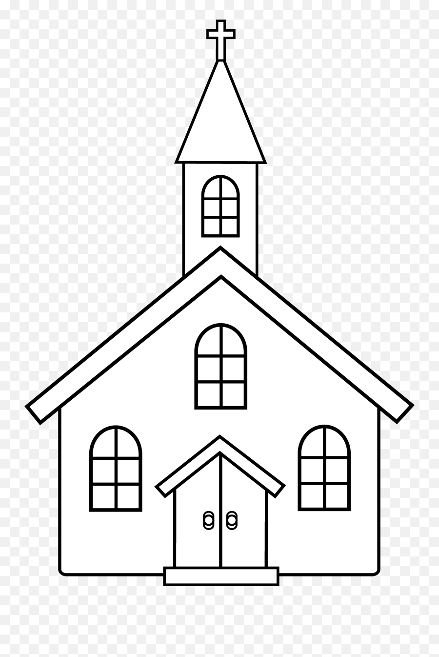 Emoji Clipart Church Emoji Church Transparent Free For - Churches Coloring For Kindergarten,Building Emoji