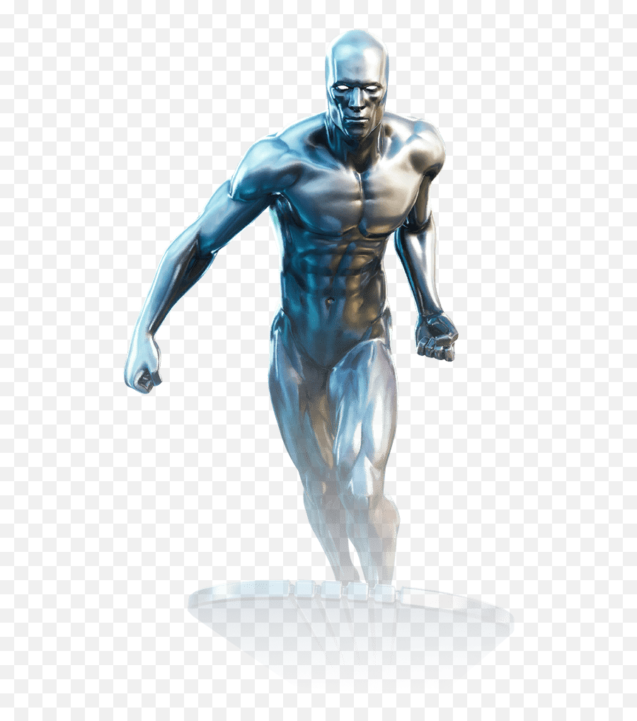 Fortnite Marvel Silver Surfer Skin - Skin Silver Surfer Fortnite Emoji,Fortnight How To Equip Emotions