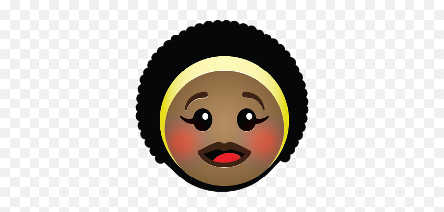 Black Is Beautiful Nirclecom - Emoji Afro Png,I Dunno Emoji