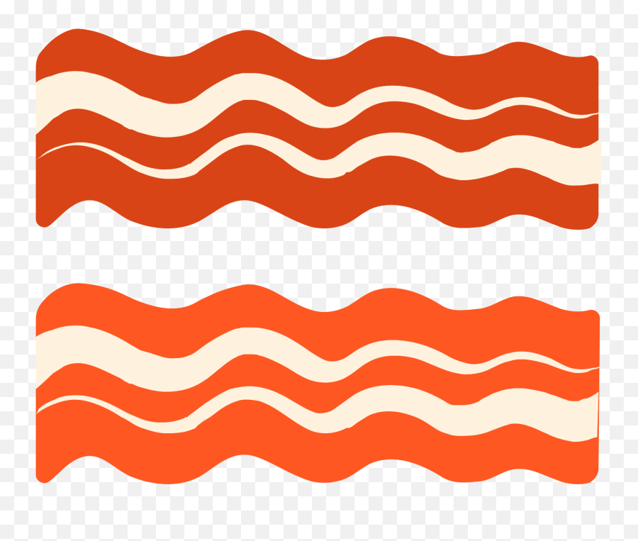 Bacon Emoji Png - Transparent Cartoon Bacon,Bacon Emoji