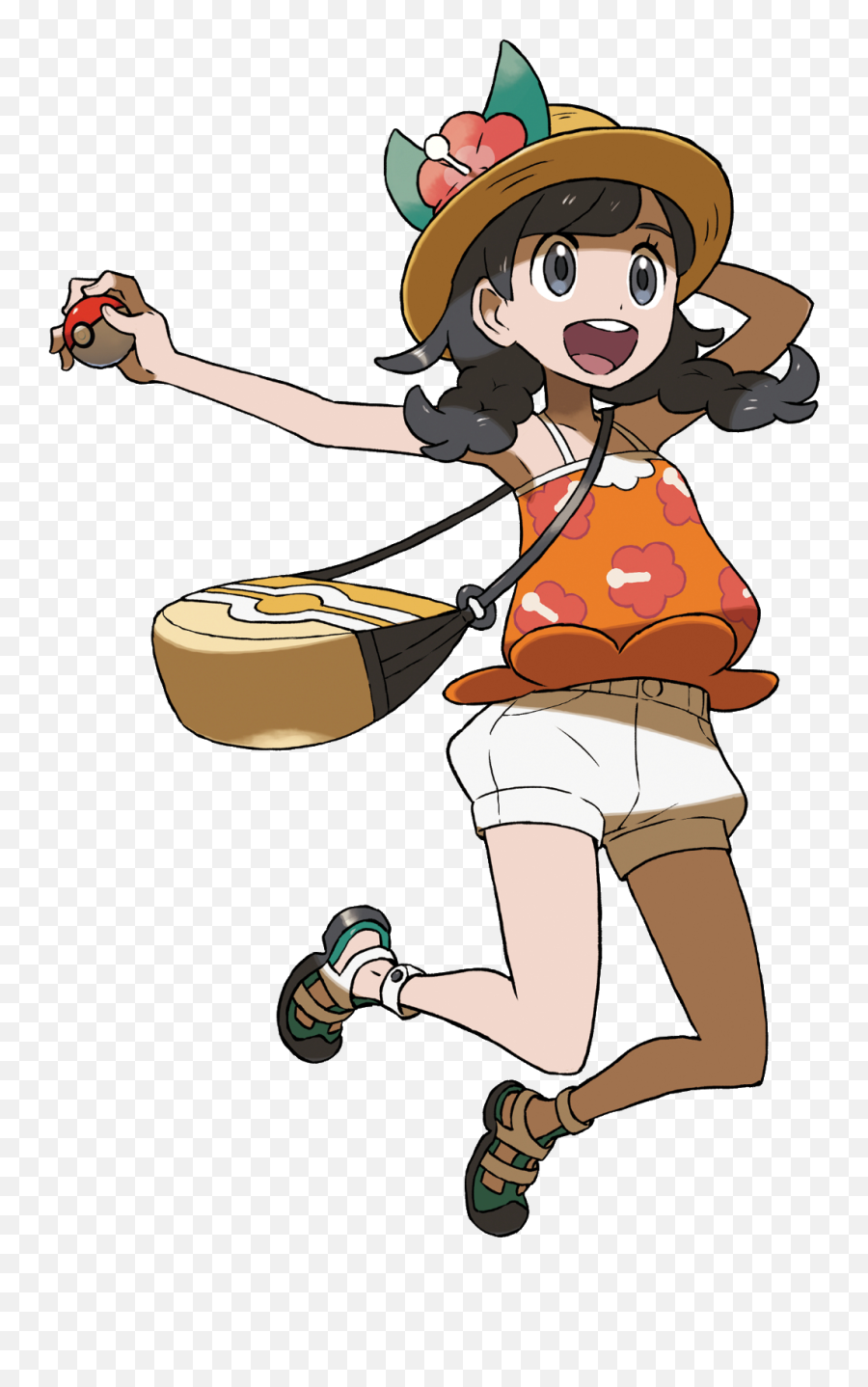 Selene Emoji,Pokemon Sun Main Character No Emotion