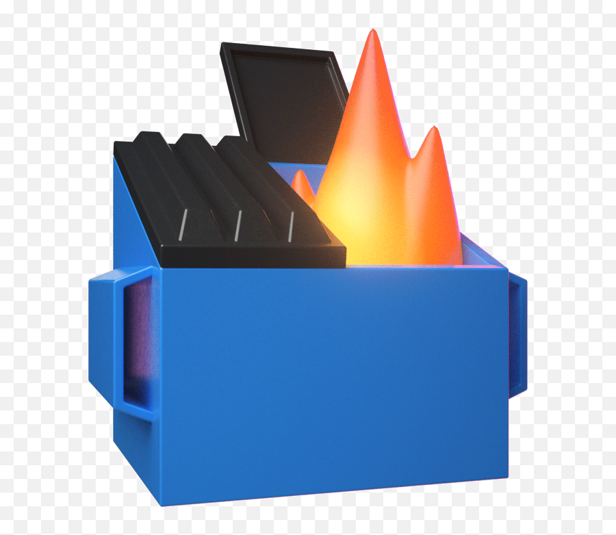 Dumpster Fire Animated Emoji Sticker By,Fire Emojis