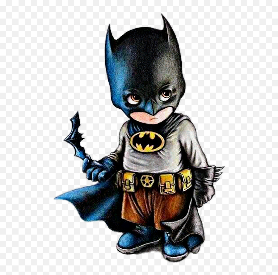 Murcielago Bat Batman Anime Kawaii Sticker By Tny - Batman Jr Emoji,Batman Emoji