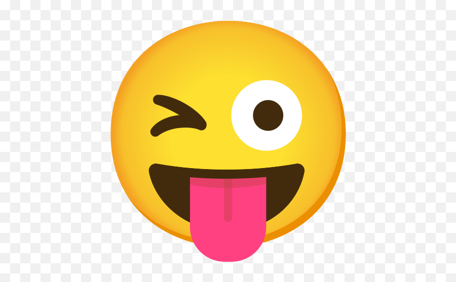 Winking Face With Tongue Emoji - Emoji Sacando La Lengua,Winking Emoji