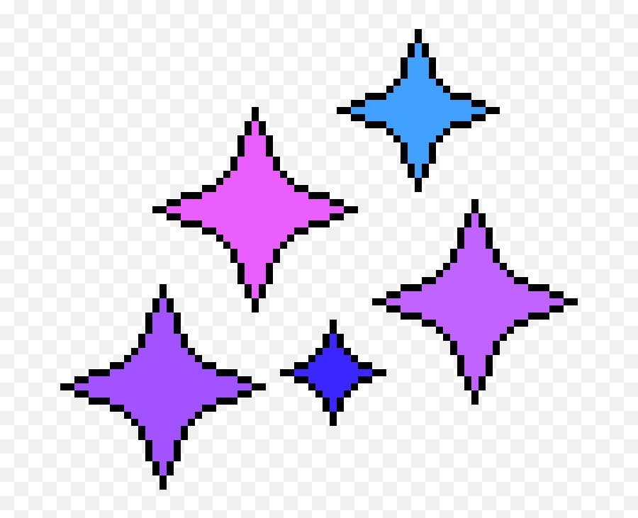 Sparkles Pixel Art Maker Emoji,Sparkle Emoji Pngs