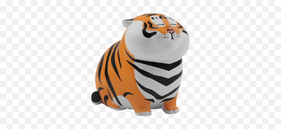 Fat Tiger Series By Bu2ma X 52toys - The Toy Emoji,Bengal Tiger Emoji