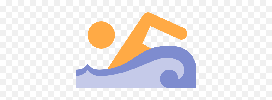 Swimmer Skin Type 2 Icon In Color Style Emoji,Swim Emoji