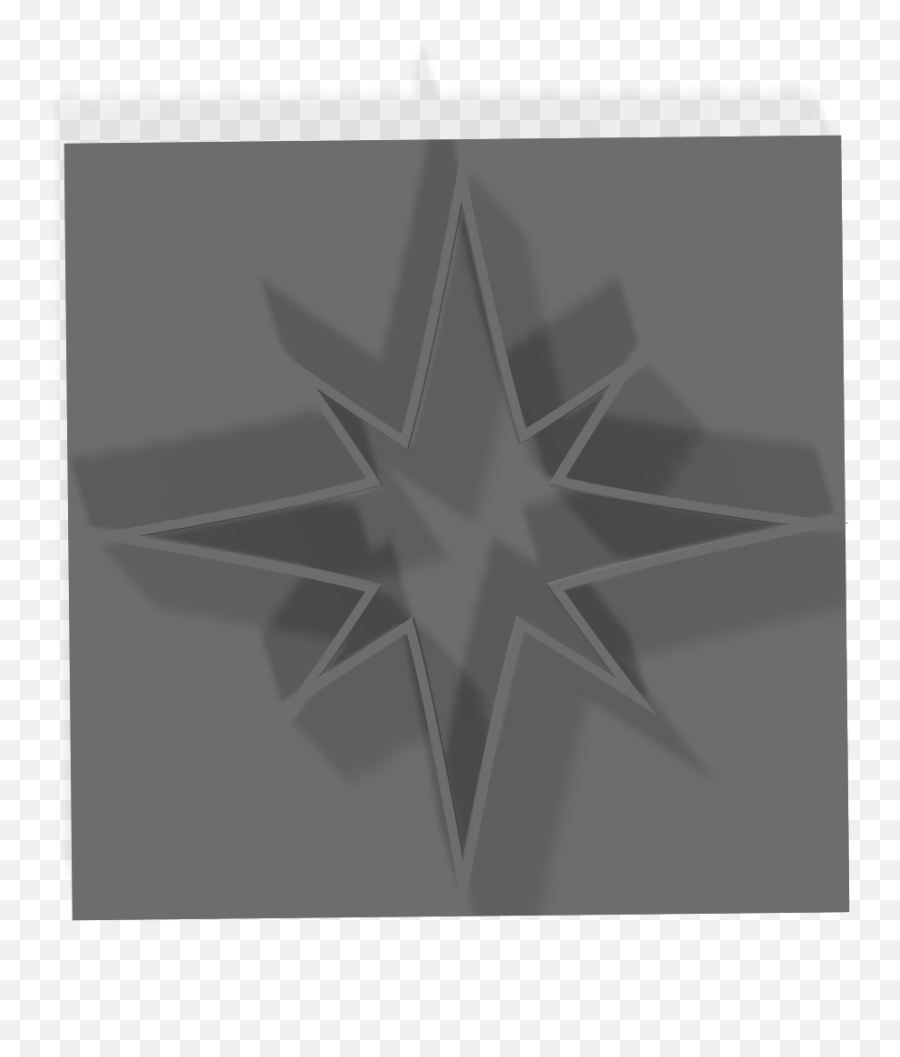 Bright Star Outline Stamp U2013 Snip U0026 Stamp Emoji,4 Point Star Outline Emoji