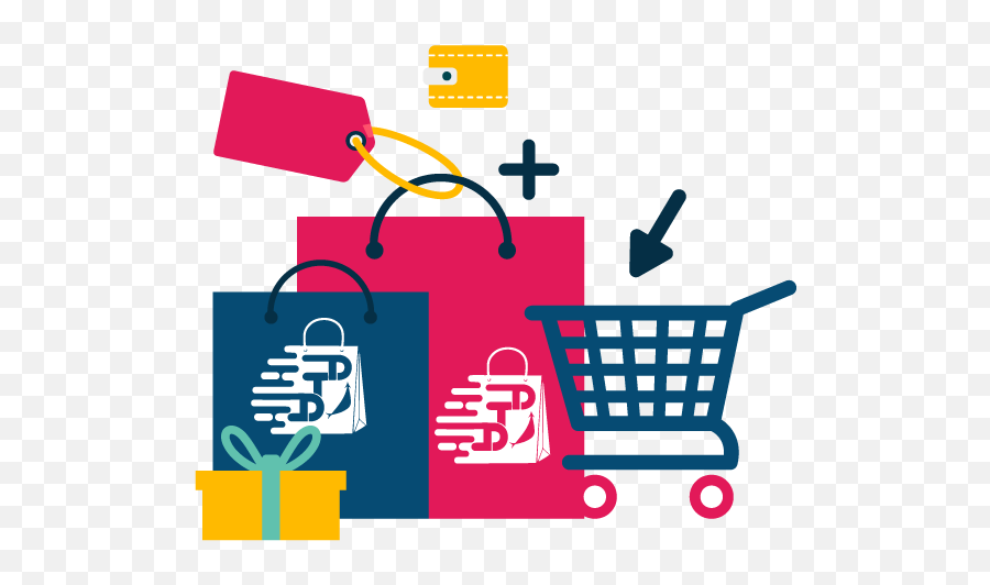 Day To Day - Online Shopping Emoji,Shopping Cart Flower Emojis